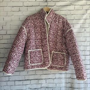 Ditzy Floral Quilted Women's Jacket